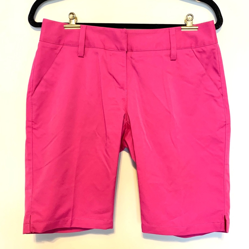Hot Pink Women’s Adidas Climalite Golf Shorts